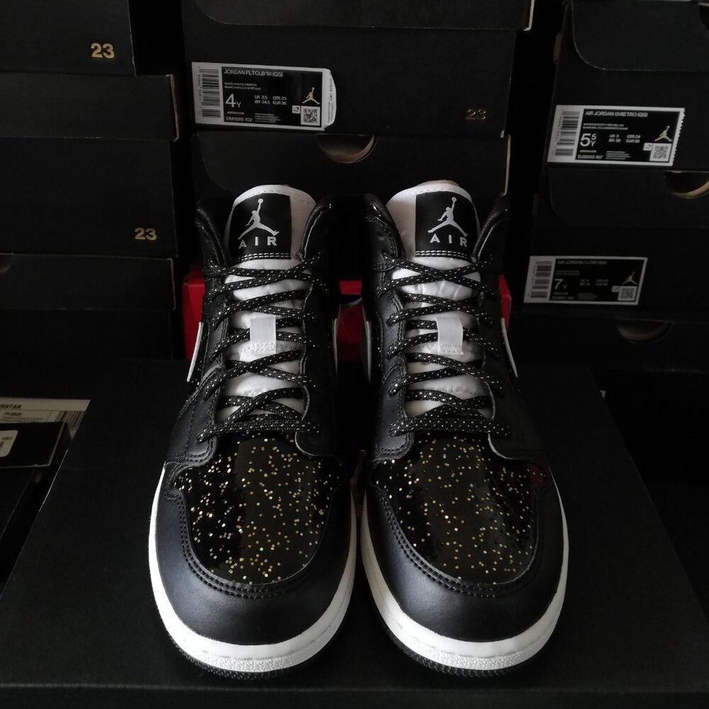 AIR JORDAN 1 SE MID "SPARKLE" WOMEN'S US SIZE 7.5 BRAND NEW IN BOX